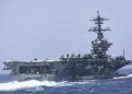 Admirál navštívil USS Lincoln kvůli obavám o posádku